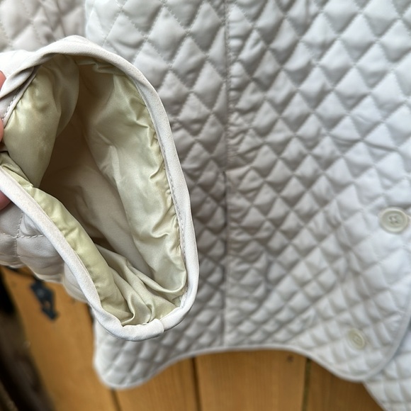 Quilted XL Jacket. Nordic Lights. Oatmeal color - Picture 3 of 5